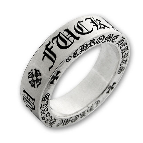 Chrome Hearts Ring Fuck You 925 Silver